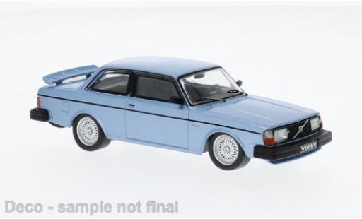 Volvo 240 1/43 IXO Turbo Douane metallise blue clair 1980 diecast model cars