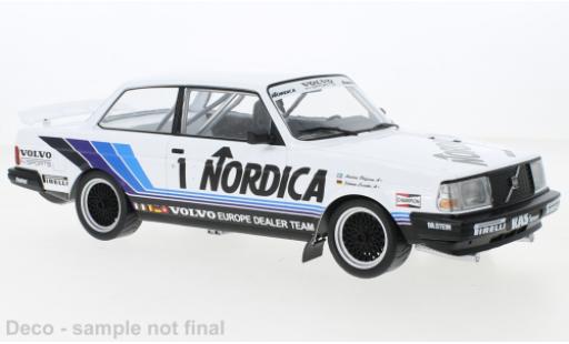 Volvo 240 1/18 IXO Turbo No.1 Europe Dealer Team Nordica ETCC Brünn 1986 diecast model cars