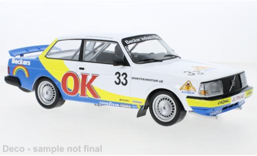 Volvo 240 1/18 IXO Turbo No.33 OK ETCC Zolder 1985 diecast model cars