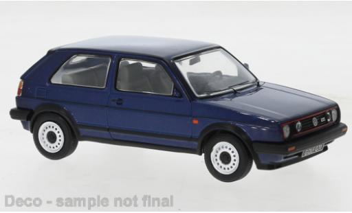 Volkswagen Golf 1/43 IXO GTI (MKII) metallise blue 1984 diecast model cars