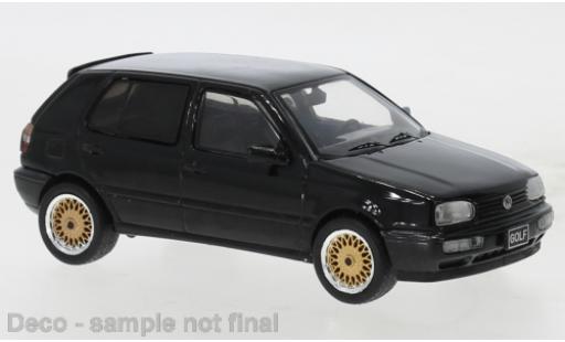 Volkswagen Golf 1/43 IXO III Douane black 1993 diecast model cars