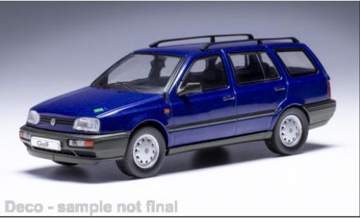 Volkswagen Golf 1/43 IXO III Variant metallise blue 1994 diecast model cars