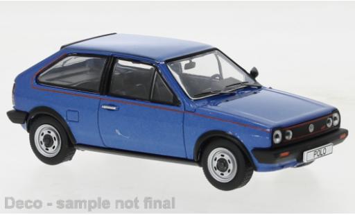 Diecast model cars Volkswagen Polo 1/43 IXO Coupe GT metallise blue 1985 Volkswagen Polo 1/43 IXO Coupe GT metallise blue 1985 diecast model cars