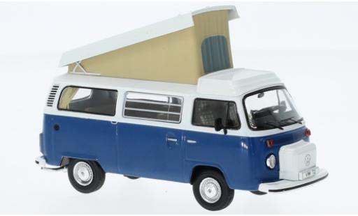 Diecast model cars Volkswagen T2 1/43 IXO Westfalia blue/white 1978 Volkswagen T2 1/43 IXO Westfalia blue/white 1978 diecast model cars
