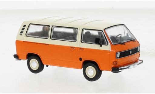 Volkswagen T3 1/43 IXO Caravelle orange/beige 1981 diecast model cars