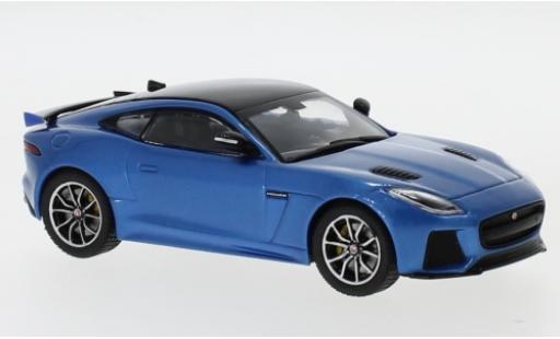 Diecast model cars Jaguar F-Type 1/43 IXO SVR metallic blue/black 2016 Jaguar F-Type 1/43 IXO SVR metallic blue/black 2016 diecast model cars