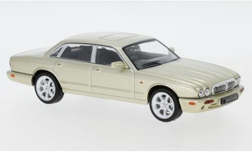 Diecast model cars Jaguar XJ 1/43 IXO 8 (X308) metallic beige RHD 1998 Jaguar XJ 1/43 IXO 8 (X308) metallic beige RHD 1998 diecast model cars