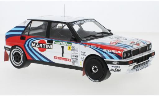 Diecast model cars Lancia Delta 1/18 IXO Integrale 16V No.1 Martini Rallye WM Rally Portugal 1990 M.Biasion/T.Siviero Lancia Delta 1/18 IXO Integrale 16V No.1 Martini Rallye WM Rally Portugal 1990 M.Biasion/T.Siviero diecast model cars