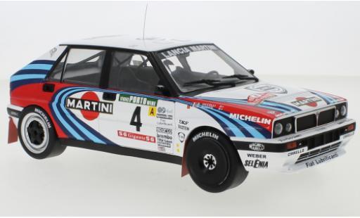 Diecast model cars Lancia Delta 1/18 IXO Integrale 16V No.4 Martini Martini Rallye WM Rally Portugal 1990 D.Auriol/B.Occelli Lancia Delta 1/18 IXO Integrale 16V No.4 Martini Martini Rallye WM Rally Portugal 1990 D.Auriol/B.Occelli diecast model cars