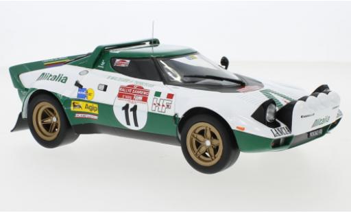 Diecast model cars Lancia Stratos 1/18 IXO HF No.11 Alitalia Rallye WM Rally San Remo 1975 B.Waldegaard/H.Thorszelius Lancia Stratos 1/18 IXO HF No.11 Alitalia Rallye WM Rally San Remo 1975 B.Waldegaard/H.Thorszelius diecast model cars