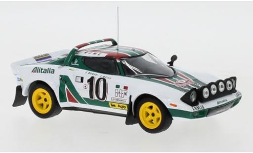 Diecast model cars Lancia Stratos 1/43 IXO HF No.8 Alitalia Racing Team Alitalia Rallye Monte Carlo 1976 R.Pinto/A.Bernacchini Lancia Stratos 1/43 IXO HF No.8 Alitalia Racing Team Alitalia Rallye Monte Carlo 1976 R.Pinto/A.Bernacchini diecast model cars