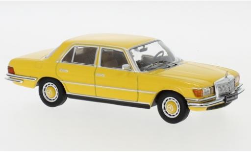 Diecast model cars Mercedes 450 1/43 IXO SEL (W116) yellow 1975 Mercedes 450 1/43 IXO SEL (W116) yellow 1975 diecast model cars