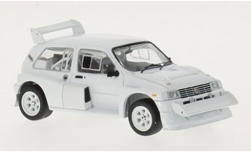 Diecast model cars MG Metro 1/43 IXO 6R4 white RHD 1985 Plain Body Version y compris les 4 Ersatzräder MG Metro 1/43 IXO 6R4 white RHD 1985 Plain Body Version y compris les 4 Ersatzräder diecast model cars