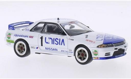 Nissan Skyline 1/43 IXO GT-R R32 RHD No.1 Unisia Macau Guia Race 1991 M.Hasemi diecast model cars