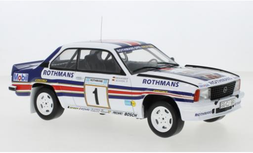 Diecast model cars Opel Ascona 1/18 IXO B 400 No.1 Rally Acropolis 1982 W.Röhrl/C.Geistdörfer Opel Ascona 1/18 IXO B 400 No.1 Rally Acropolis 1982 W.Röhrl/C.Geistdörfer diecast model cars