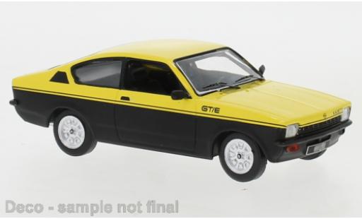 Diecast model cars Opel Kadett 1/43 IXO C Coupe GT/E yellow/black 1976 Opel Kadett 1/43 IXO C Coupe GT/E yellow/black 1976 diecast model cars