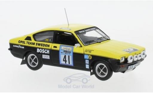 Diecast model cars Opel Kadett GT 1/43 IXO C GT/E No.41 Team Sweden Rallye WM RAC Rallye 1976 B.Danielsson/U.Sundberg Opel Kadett GT 1/43 IXO C GT/E No.41 Team Sweden Rallye WM RAC Rallye 1976 B.Danielsson/U.Sundberg diecast model cars
