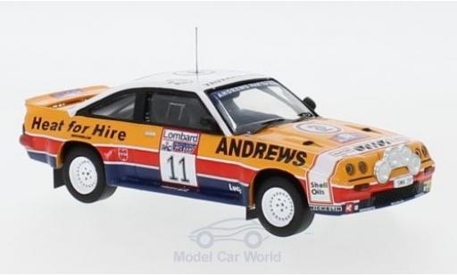 Opel Manta 1/43 IXO 400 RHD No.11 Rallye WM RAC Rallye 1985 R.Brookes/M.Broad diecast model cars