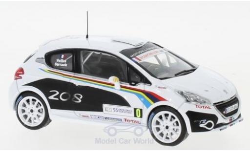 Diecast model cars Peugeot 208 1/43 IXO R2 WRC WRC Tour de Corse 2012 S.Sarrazin/B.Veillas Peugeot 208 1/43 IXO R2 WRC WRC Tour de Corse 2012 S.Sarrazin/B.Veillas diecast model cars