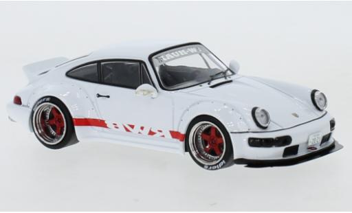 Diecast model cars Porsche 964 RWB 1/43 IXO 911 () RWB white/Dekor RAUH-Welt Porsche 964 RWB 1/43 IXO 911 () RWB white/Dekor RAUH-Welt diecast model cars