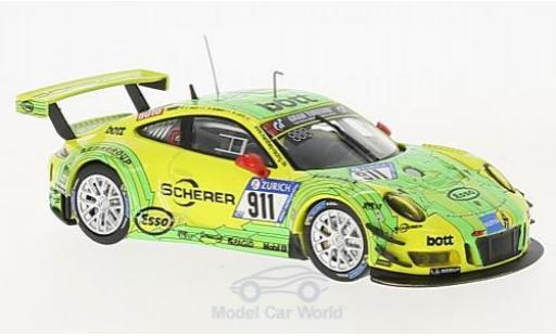 Porsche 991 GT3 R 1/43 IXO 911 GT3 R No.911 24h Nürburgring 2017 R.Dumas/R.Lietz/P.Pilet diecast model cars