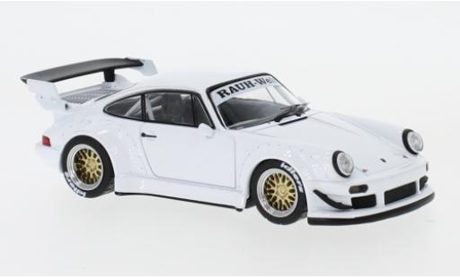 Porsche 930 RWB 1/43 IXO RWB white diecast model cars