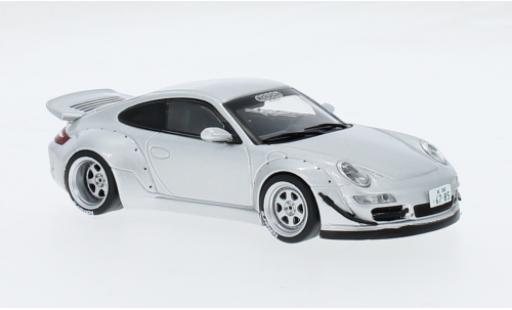 Porsche 997 RWB 1/43 IXO silber 1:43 diecast model cars