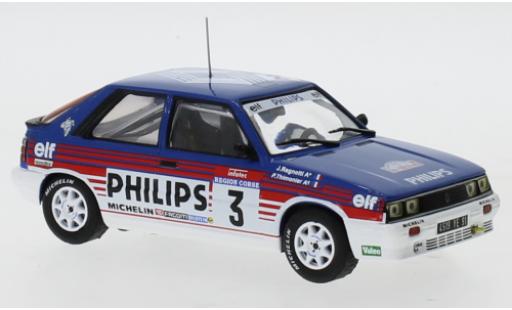 Diecast model cars Renault 11 1/43 IXO Turbo No.3 Philips Rallye WM Tour de Corse 1987 J.Ragnotti/P.Thimonier Renault 11 1/43 IXO Turbo No.3 Philips Rallye WM Tour de Corse 1987 J.Ragnotti/P.Thimonier diecast model cars