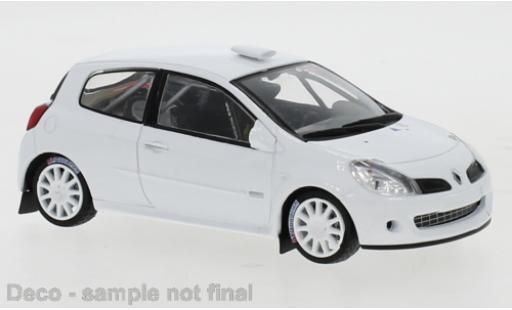Diecast model cars Renault Clio 1/43 IXO R3C white extra night lights under the base Renault Clio 1/43 IXO R3C white extra night lights under the base diecast model cars