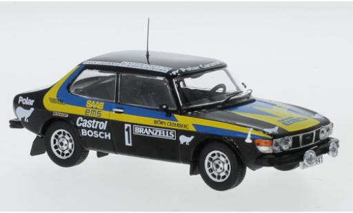 Diecast model cars Saab 99 1/43 IXO EMS No.1 Rallye WM Rallye Schweden 1977 P.Eklund/B.Cederberg Saab 99 1/43 IXO EMS No.1 Rallye WM Rallye Schweden 1977 P.Eklund/B.Cederberg diecast model cars