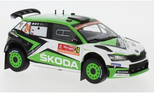 Diecast model cars Skoda Fabia 1/43 IXO R5 EVO No.24 Rallye WM Rally Portugal 2019 J.Kopecky/P.Dresler Skoda Fabia 1/43 IXO R5 EVO No.24 Rallye WM Rally Portugal 2019 J.Kopecky/P.Dresler diecast model cars