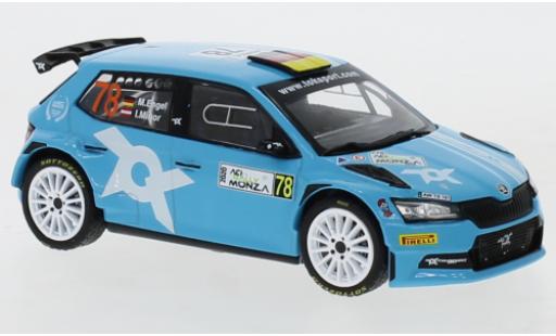 Diecast model cars Skoda Fabia 1/43 IXO R5 Evo No.78 WRC Rallye Monza 2020 M.Engel/I.Minor Skoda Fabia 1/43 IXO R5 Evo No.78 WRC Rallye Monza 2020 M.Engel/I.Minor diecast model cars