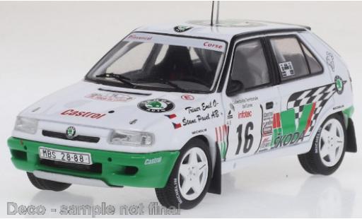 Diecast model cars Skoda Felicia 1/43 IXO Kit Car No.16 Rallye Tour de Corse 1995 E.Triner/P.Stanc Skoda Felicia 1/43 IXO Kit Car No.16 Rallye Tour de Corse 1995 E.Triner/P.Stanc diecast model cars