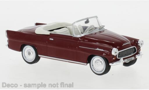 Skoda Felicia 1/43 IXO Roadster red 1959 diecast model cars