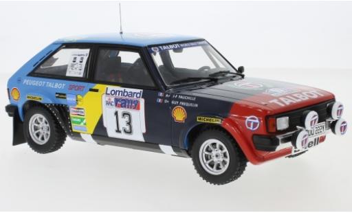 Diecast model cars Talbot Sunbeam 1/18 IXO Lotus No.13 Rallye WM RAC Rallye 1982 G.Frequelin/J-F.Fauchille Talbot Sunbeam 1/18 IXO Lotus No.13 Rallye WM RAC Rallye 1982 G.Frequelin/J-F.Fauchille diecast model cars