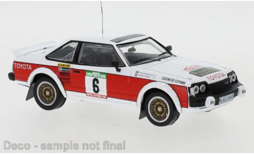 Diecast model cars Toyota Celica 1/43 IXO 2000 GT (RA40) No.6 Team Europe Rallye Portugal 1980 O.Andersson/H.Liddon Toyota Celica 1/43 IXO 2000 GT (RA40) No.6 Team Europe Rallye Portugal 1980 O.Andersson/H.Liddon diecast model cars