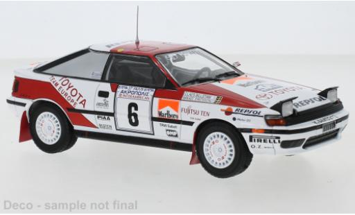 Diecast model cars Toyota Celica 1/24 IXO GT-Four No.6 Rallye Acropolis 1990 M.Ericsson/C.Billstam Toyota Celica 1/24 IXO GT-Four No.6 Rallye Acropolis 1990 M.Ericsson/C.Billstam diecast model cars
