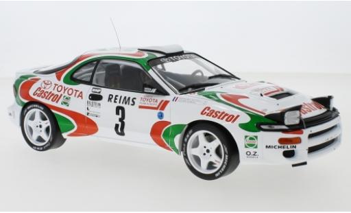 Diecast model cars Toyota Celica 1/18 IXO Turbo 4WD (ST185) No.3 Castrol Rallye WM Rallye Monte Carlo 1993 D.Auriol/B.Occelli Toyota Celica 1/18 IXO Turbo 4WD (ST185) No.3 Castrol Rallye WM Rallye Monte Carlo 1993 D.Auriol/B.Occelli diecast model cars