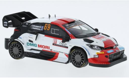 Toyota Yaris 1/43 IXO GR Rally1 No.69 Rallye WM Rally Croatia 2022 1:43 diecast model cars