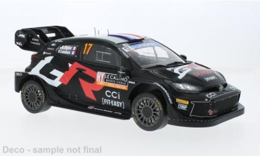 Diecast model cars Toyota Yaris 1/18 IXO Rally 1 No.17 WRC Rally Monte Carlo 2024 1:18 Toyota Yaris 1/18 IXO Rally 1 No.17 WRC Rally Monte Carlo 2024 1:18 diecast model cars