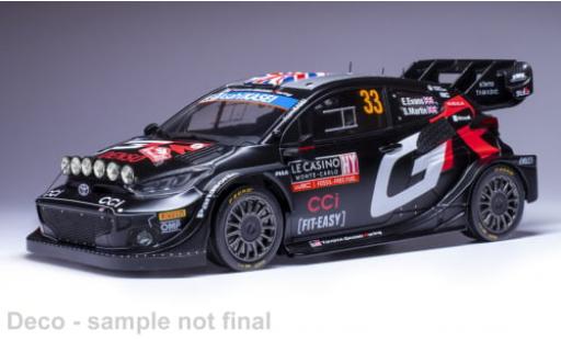 Diecast model cars Toyota Yaris 1/18 IXO Rally 1 No.33 WRC Rally Monte Carlo 2024 1:18 Toyota Yaris 1/18 IXO Rally 1 No.33 WRC Rally Monte Carlo 2024 1:18 diecast model cars