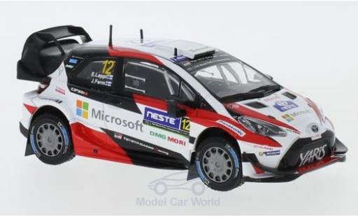 Diecast model cars Toyota Yaris 1/43 IXO WRC No.12 GAZOO Racing WRC Rallye WM Rallye Finnland 2017 E.Lappi/J.Ferm Toyota Yaris 1/43 IXO WRC No.12 GAZOO Racing WRC Rallye WM Rallye Finnland 2017 E.Lappi/J.Ferm diecast model cars