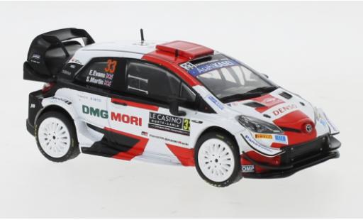 Diecast model cars Toyota Yaris 1/43 IXO WRC No.33 Rallye WM Rally Monte Carlo 2021 E.Evans/S.Martin Toyota Yaris 1/43 IXO WRC No.33 Rallye WM Rally Monte Carlo 2021 E.Evans/S.Martin diecast model cars