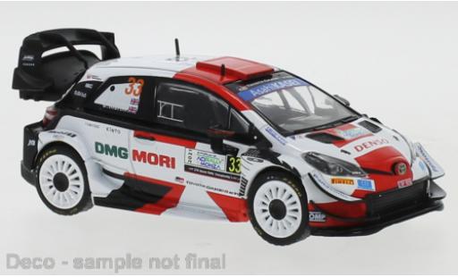 Toyota Yaris 1/43 IXO WRC No.33 Gazoo Racing WRC Rally Monza 2021 E.Evans/S.Martin diecast model cars