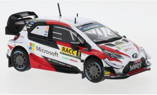 Diecast model cars Toyota Yaris 1/43 IXO WRC No.8 Microsoft Rallye WM Rally Catalunya 2019 O.Tänak/M.Järveoja Toyota Yaris 1/43 IXO WRC No.8 Microsoft Rallye WM Rally Catalunya 2019 O.Tänak/M.Järveoja diecast model cars