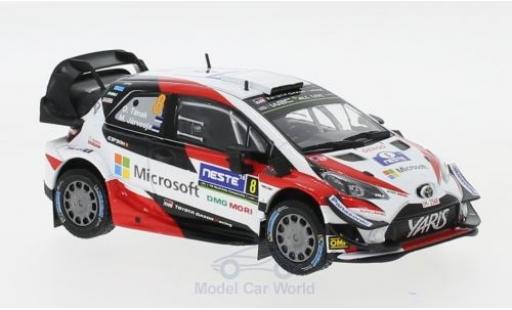 Diecast model cars Toyota Yaris 1/43 IXO WRC No.8 Microsoft Rallye WM Rallye Finnland 2018 O.Tänak/M.Järveoja Toyota Yaris 1/43 IXO WRC No.8 Microsoft Rallye WM Rallye Finnland 2018 O.Tänak/M.Järveoja diecast model cars