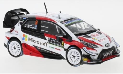 Diecast model cars Toyota Yaris 1/43 IXO WRC No.8 Microsoft Rallye WM Rallye Monte Carlo 2019 O.Tänak/M.Järveoja Toyota Yaris 1/43 IXO WRC No.8 Microsoft Rallye WM Rallye Monte Carlo 2019 O.Tänak/M.Järveoja diecast model cars
