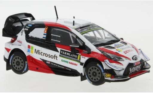 Diecast model cars Toyota Yaris 1/43 IXO WRC No.8 Gazoo Racing Microsoft WRC Rallye Schweden 2019 O.Tänak/M.Jarveoja Toyota Yaris 1/43 IXO WRC No.8 Gazoo Racing Microsoft WRC Rallye Schweden 2019 O.Tänak/M.Jarveoja diecast model cars
