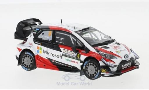 Diecast model cars Toyota Yaris 1/43 IXO WRC No.9 Microsoft Rallye WM Rallye Italien 2018 E.Lappi/J.Ferm Toyota Yaris 1/43 IXO WRC No.9 Microsoft Rallye WM Rallye Italien 2018 E.Lappi/J.Ferm diecast model cars