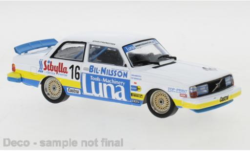 Volvo 240 1/43 IXO No.16 Sportpromotion AB ETCC Monza 1984 U.Granberg/G.Petersson diecast model cars